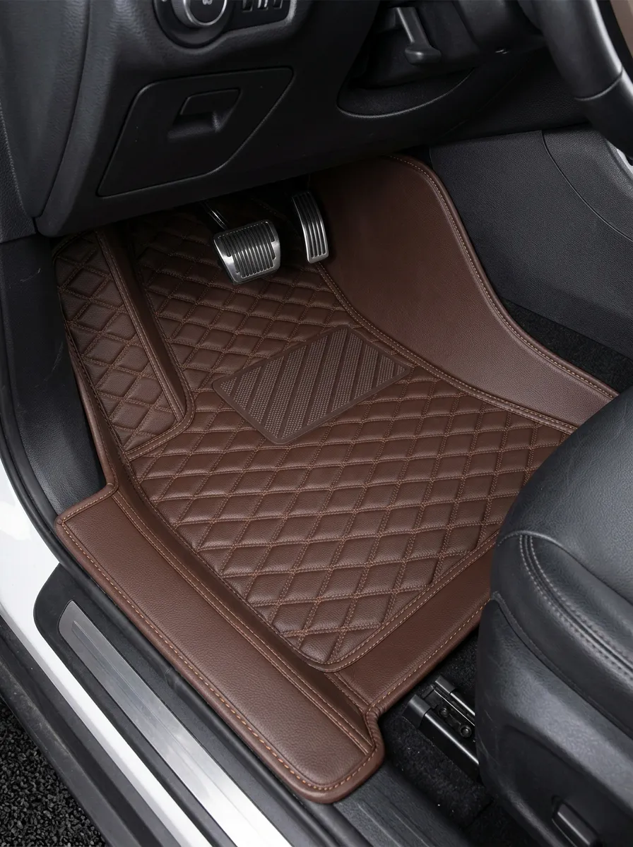 Classic Quilted Car Floor Mats