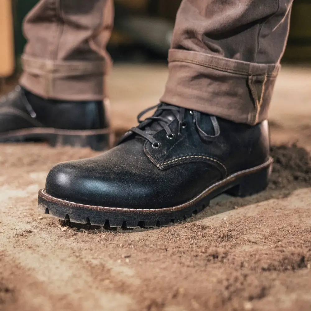 Practical Plain Toe Men's Ankle Boots