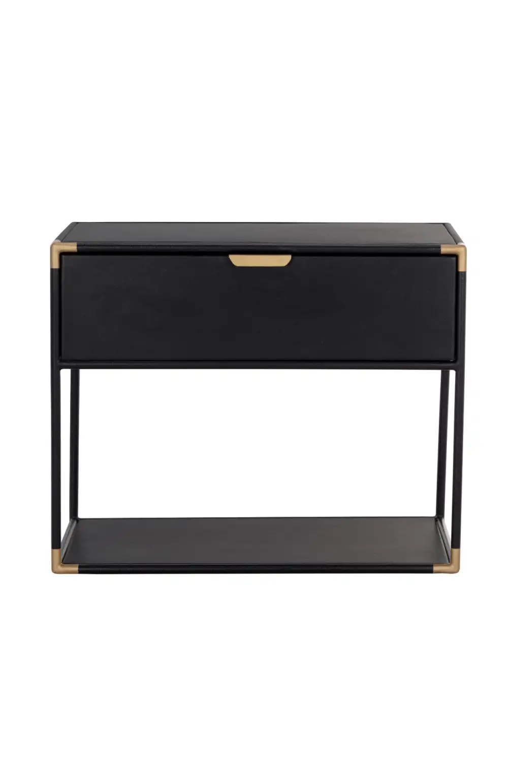 Minimalist & Brass Nightstand