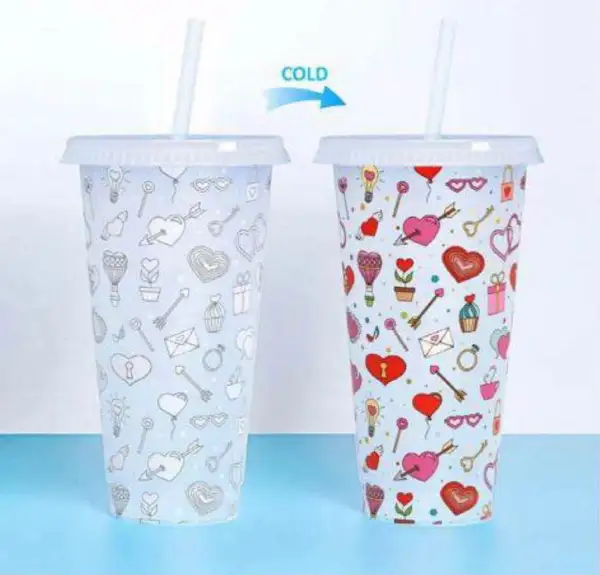 Romantic Theme Cold Cup