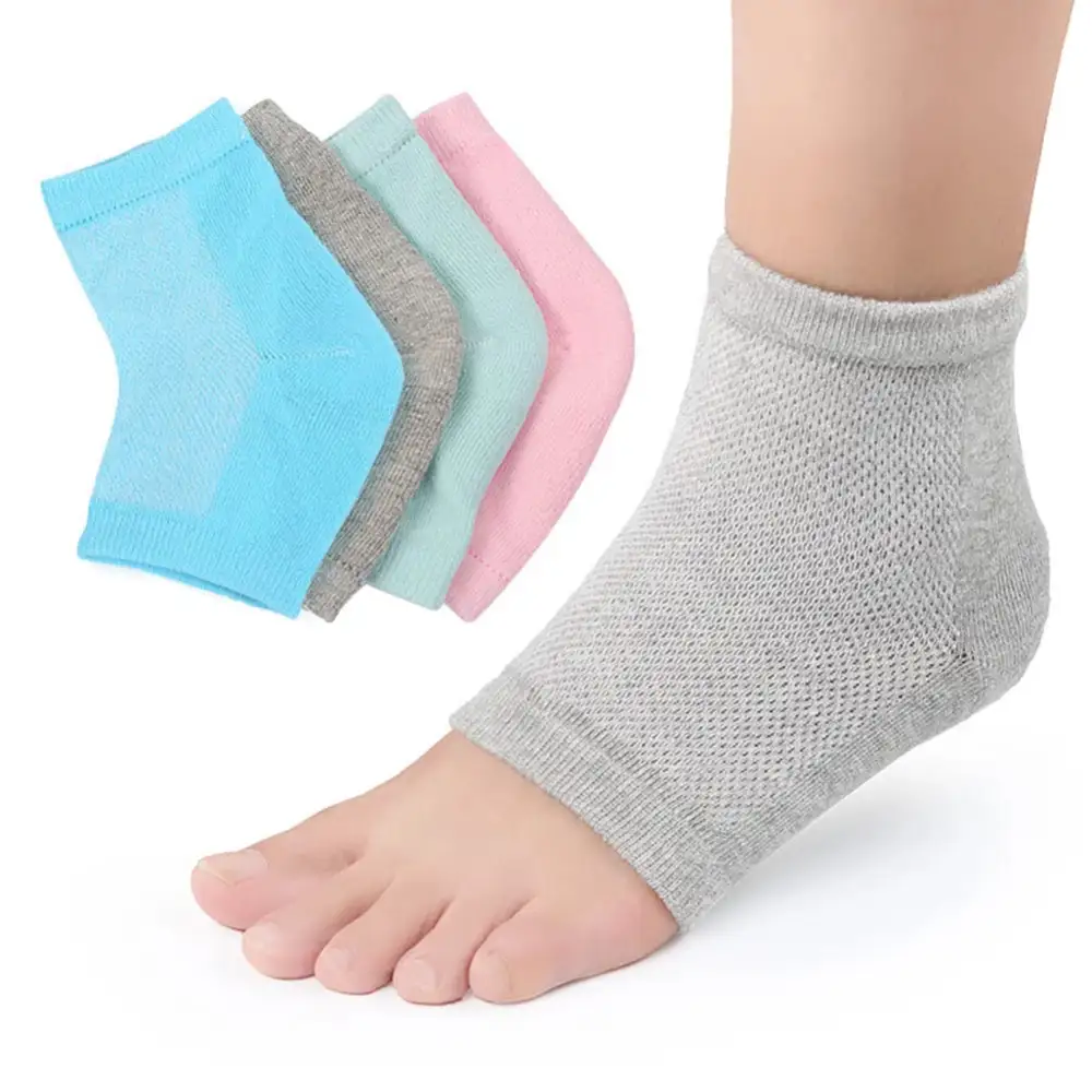 Cotten Gel Heel Socks