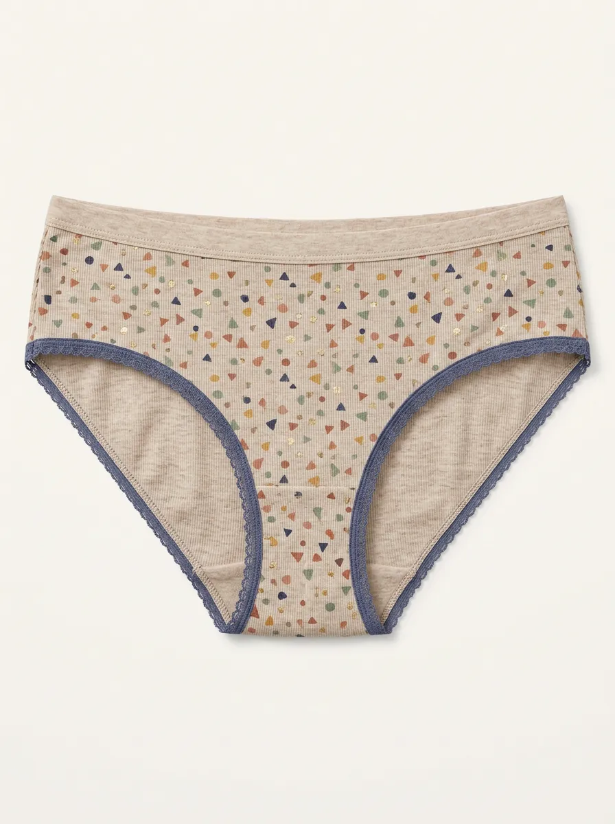 Women's Geometric Comfort Briefs