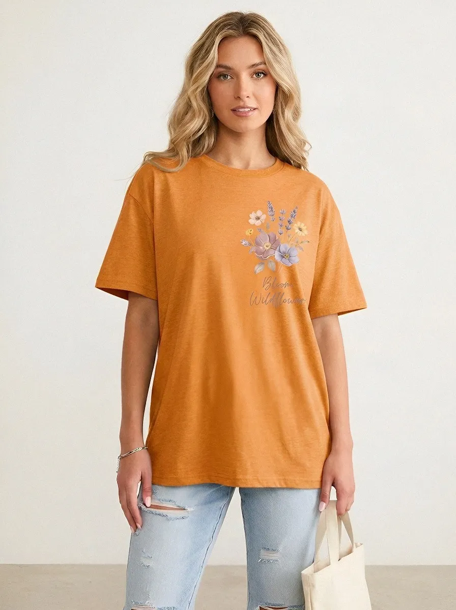 Nature Lover Wildflower T-Shirt