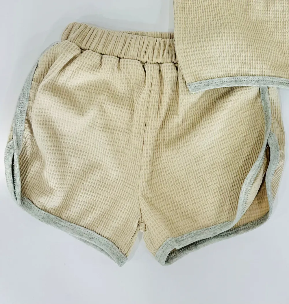 Waffle Knit Women's Casual Shorts