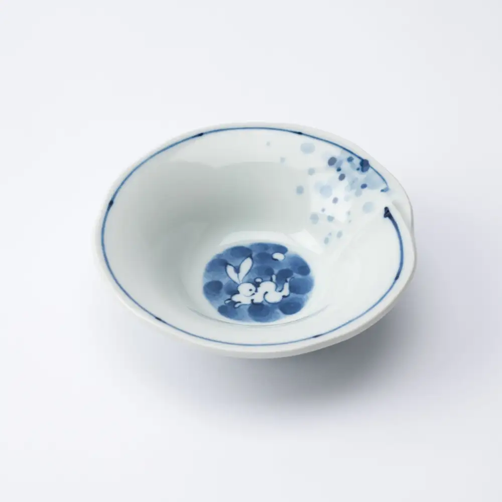 Rabbit Arabesque Side Bowl