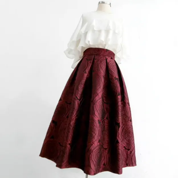 Graceful Carry Everyday Casual Pocket Skirt