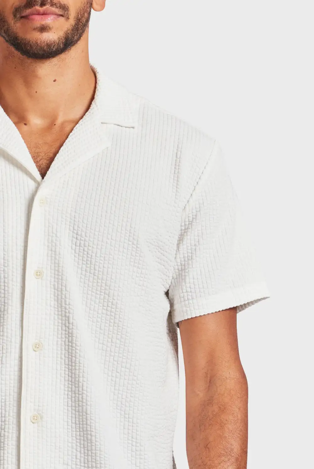 Casual Resort Short Sleeve Shirt-Seasponge