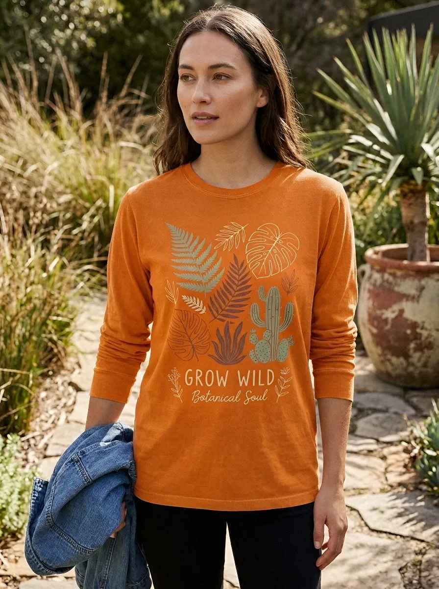 Nature Lover Grow T-Shirt Relaxed