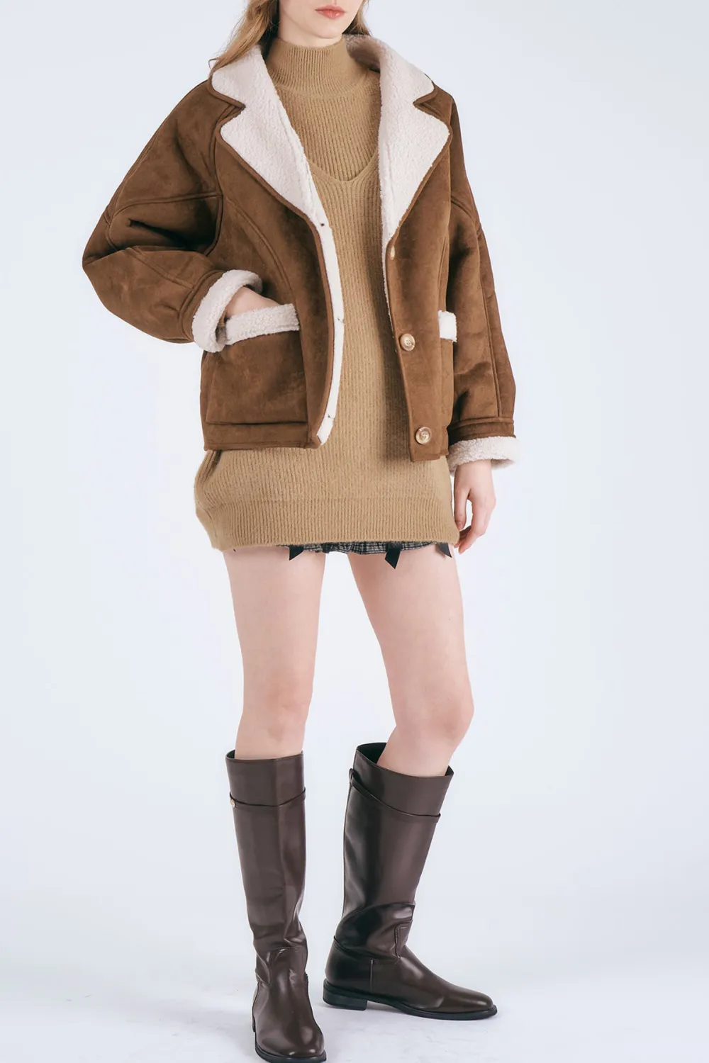 Faux Shearling Jacket