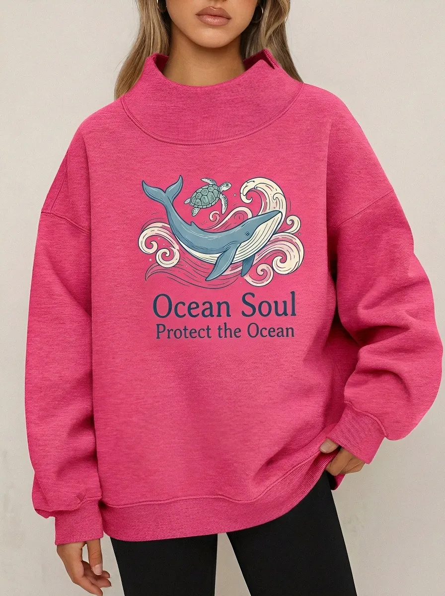 Ocean Soul Whale Sweatshirt Classic