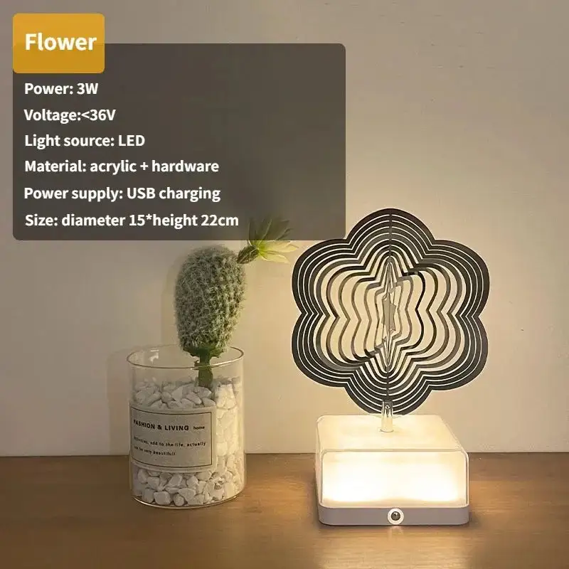 Metal Round Decorative Table Lamp