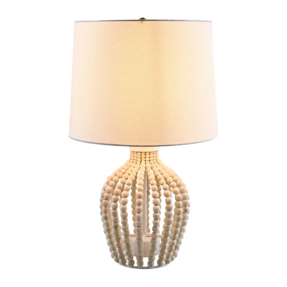 Wooden Beads Table Lamp