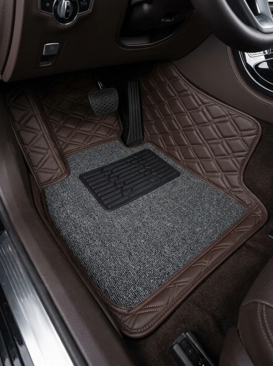 Refined Tailored-Look Car Floor Mats