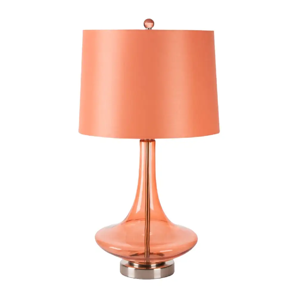 Modern Glass Metal Table Lamp