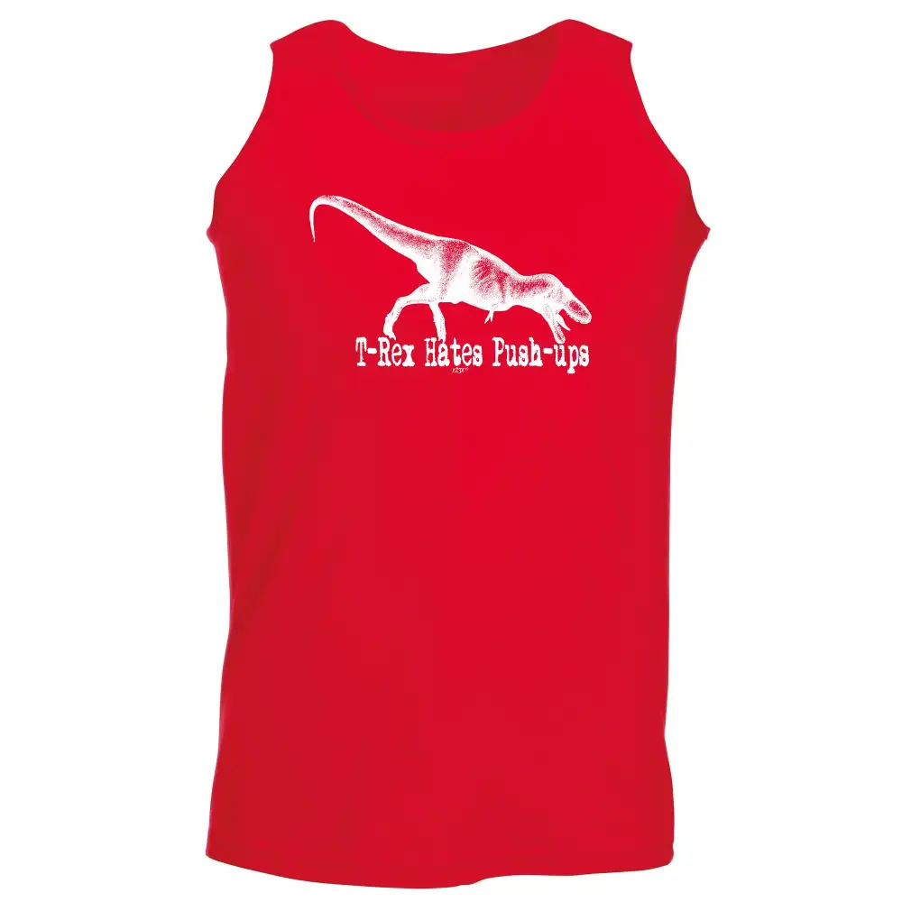 Dinosaur Pushup Graphic Tank Top