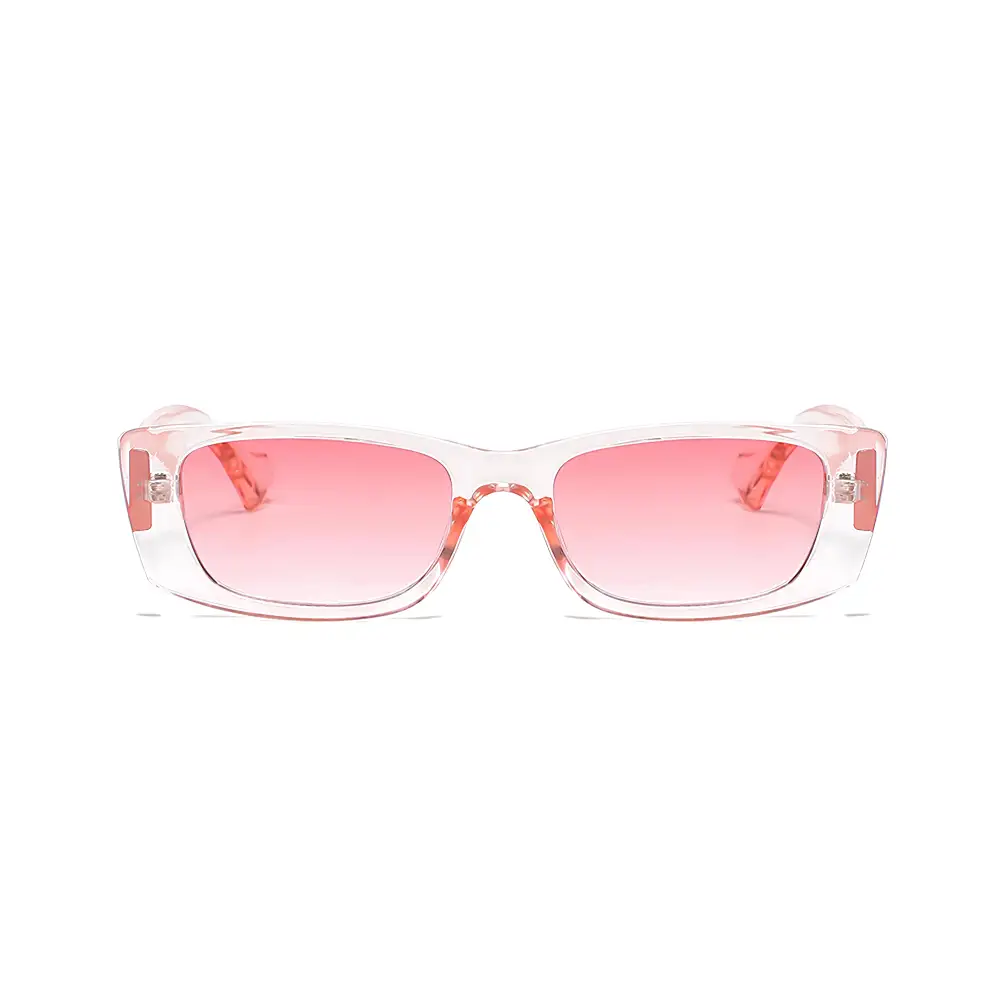 Elegant Rectangular Photochromic Uv Protective Anti Reflective Fashion Sunglasses