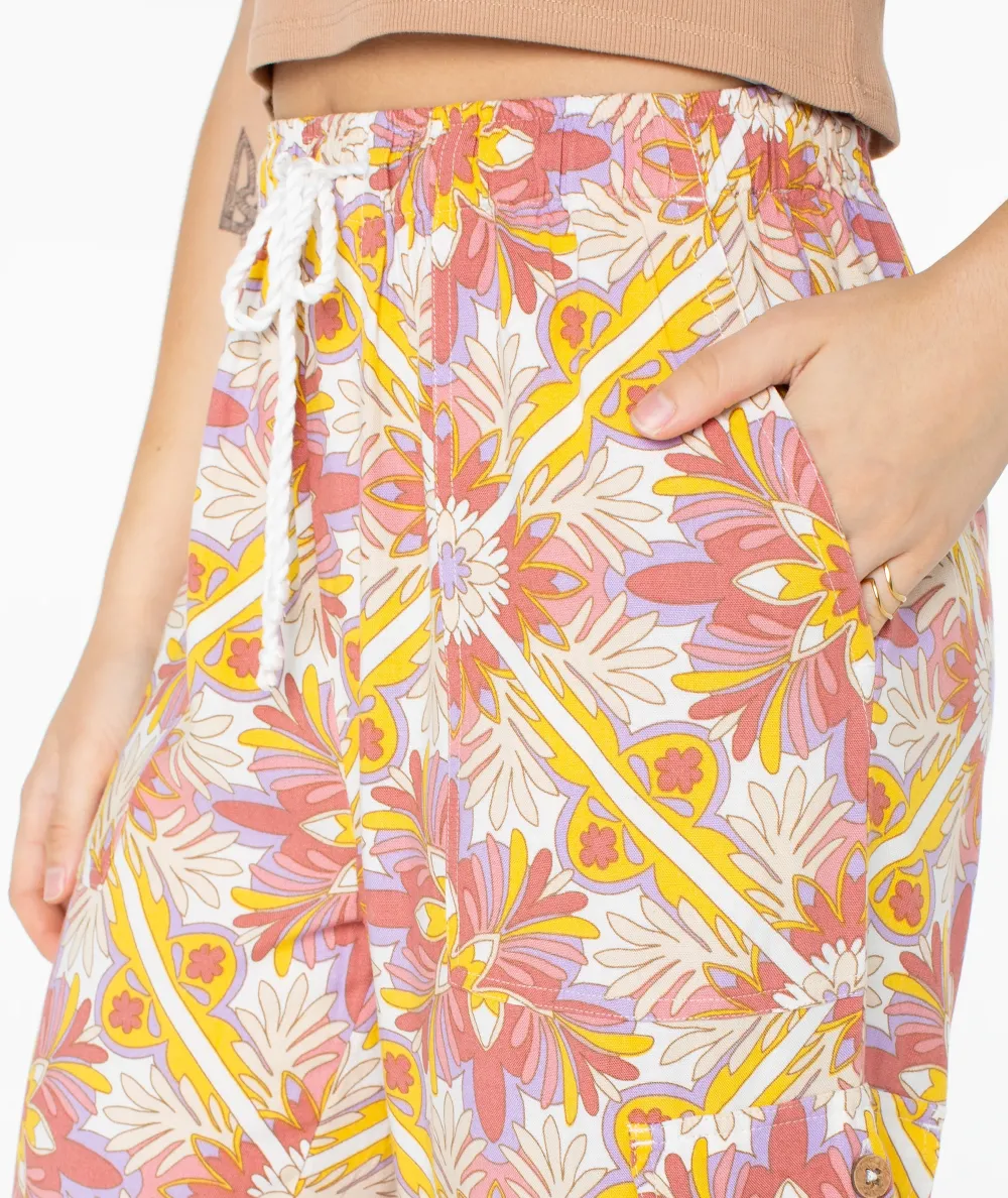 Drawstring Casual Pants With Double Pockets