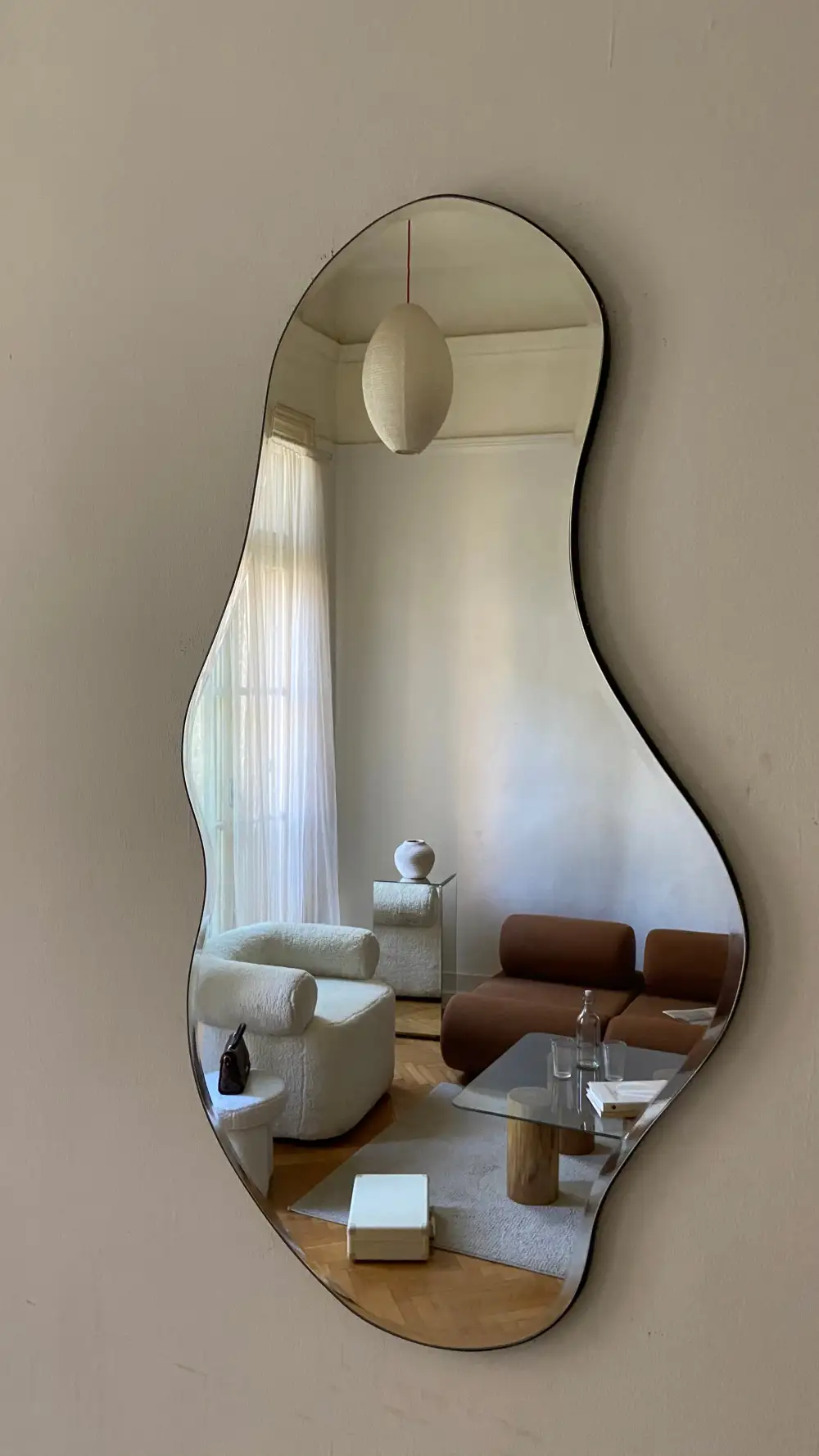 Organic Contour Wall Mirror