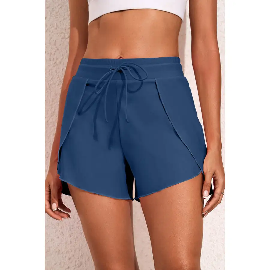 Women's Drawstring Shorts Swim Bottom