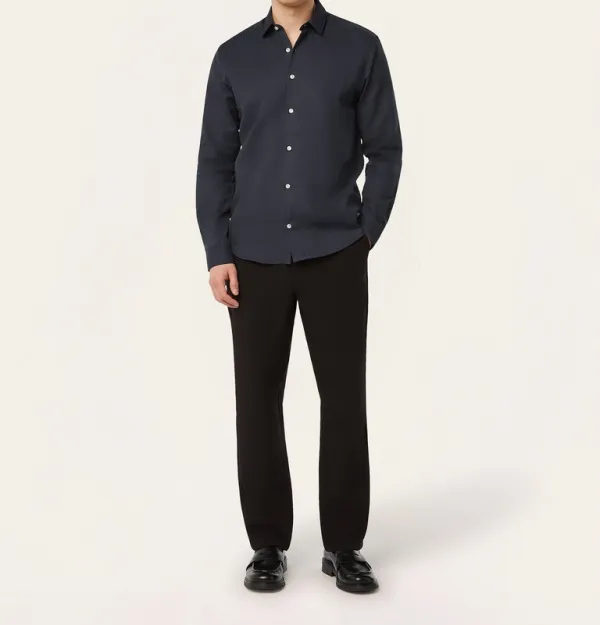 Twill Shirt Dark Navy