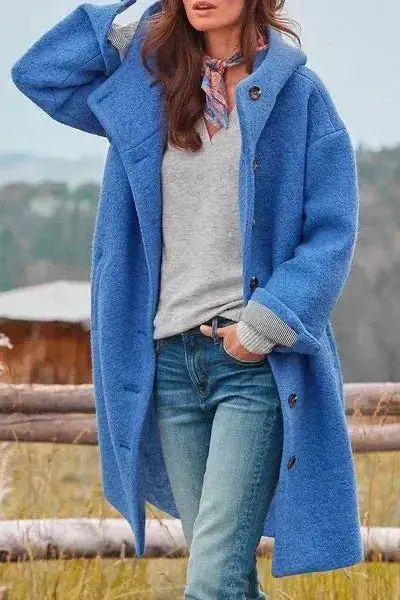 Wool Relaxed Coat
