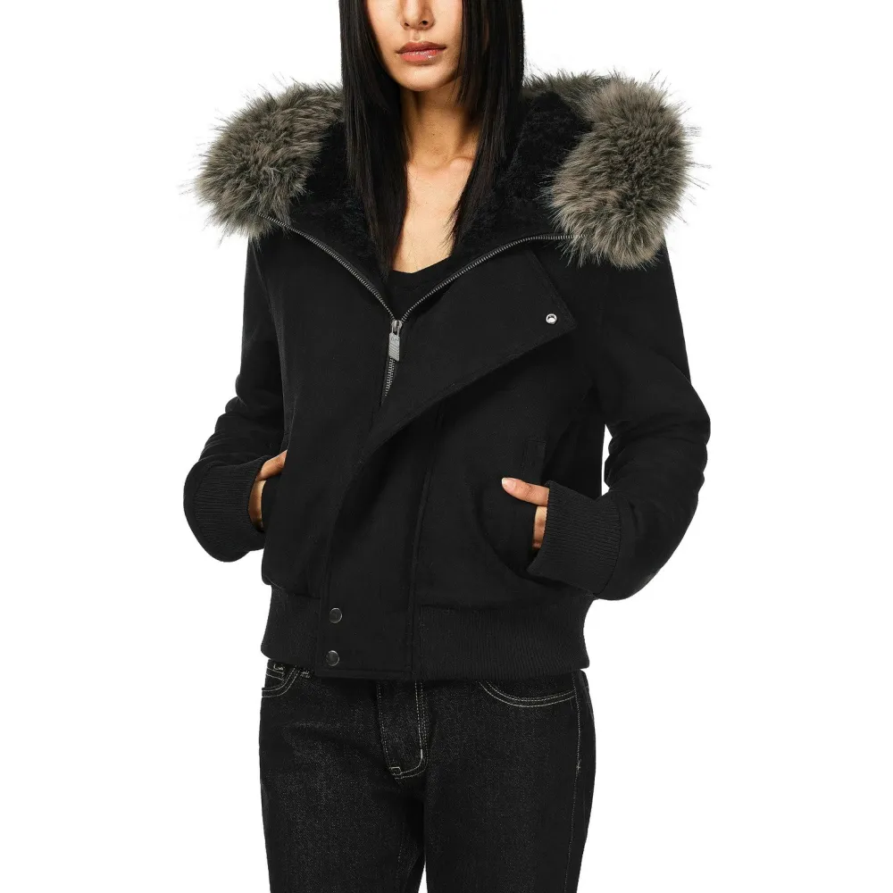 Hooded Bomber Jacket