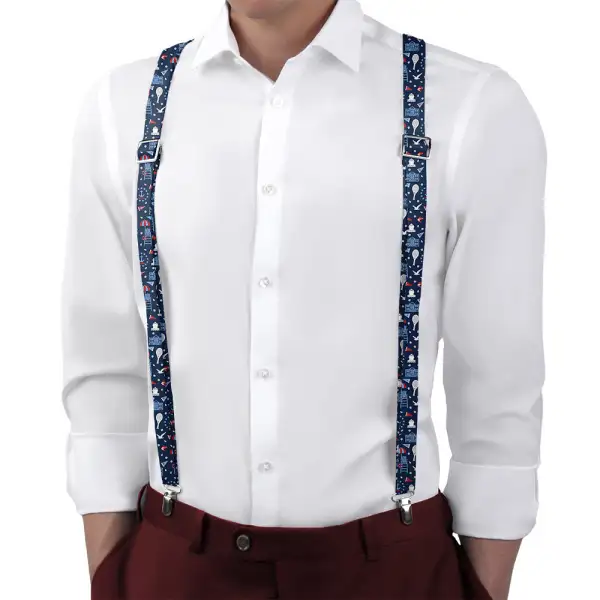 Scenic Theme Suspenders