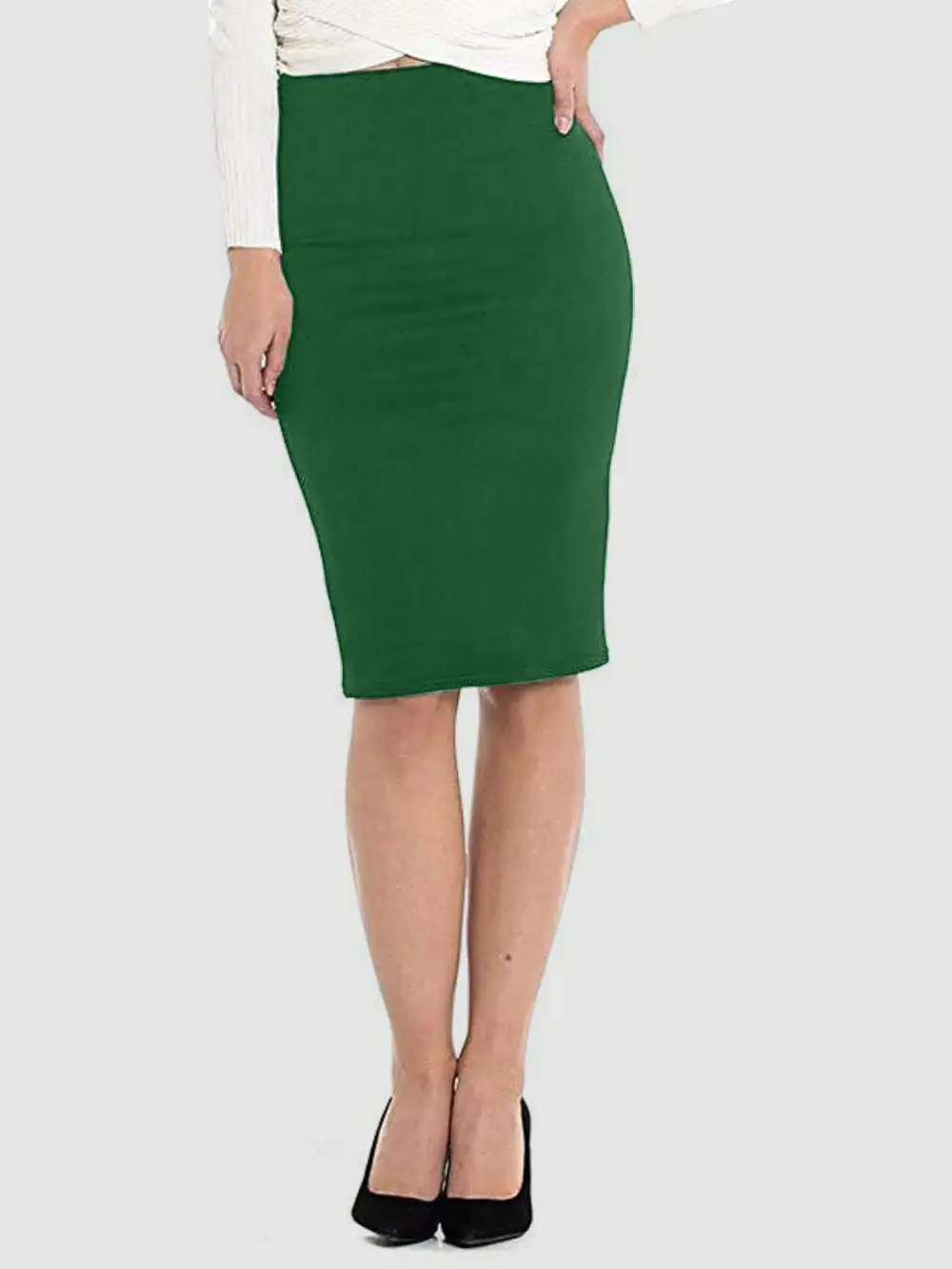 High Waist Wrap Dropship Skirt