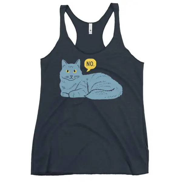 Cat Animal Racerback Tank