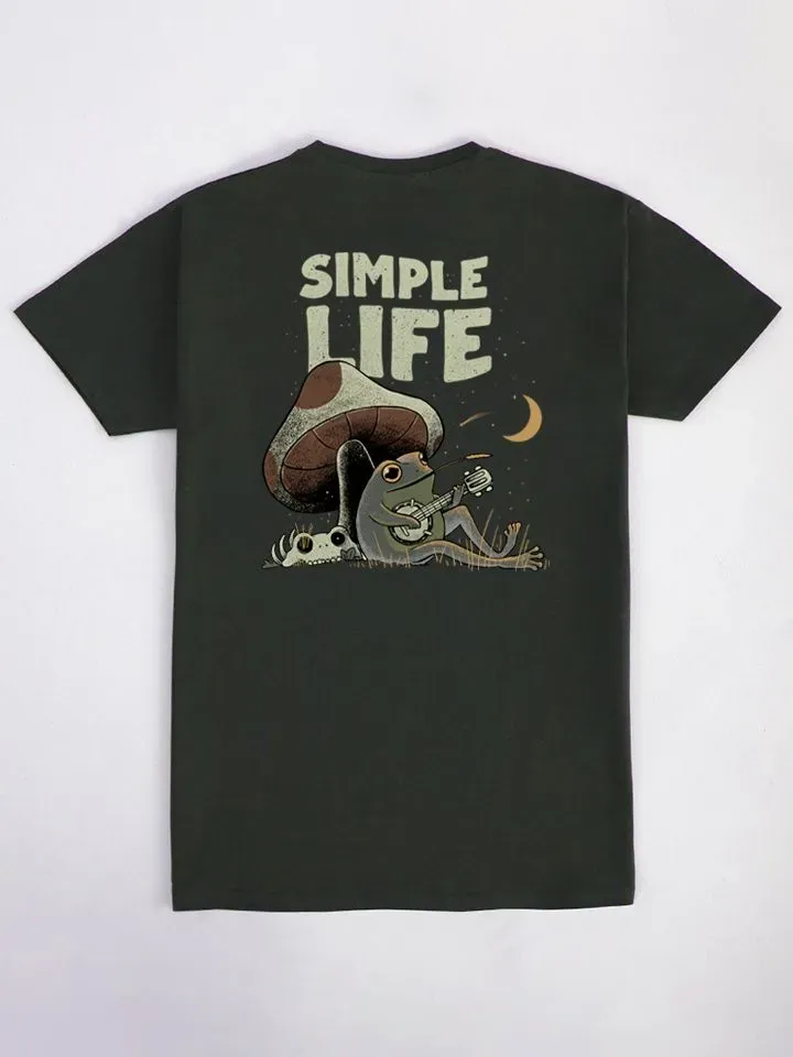 Simple Life Graphic Unisex T-Shirt