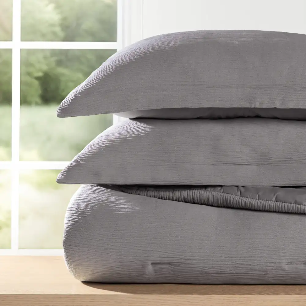 Cloud Weave Textured Down Alternative Comforter Set
