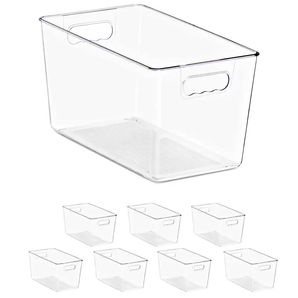 Clear Storage Bins With Handles