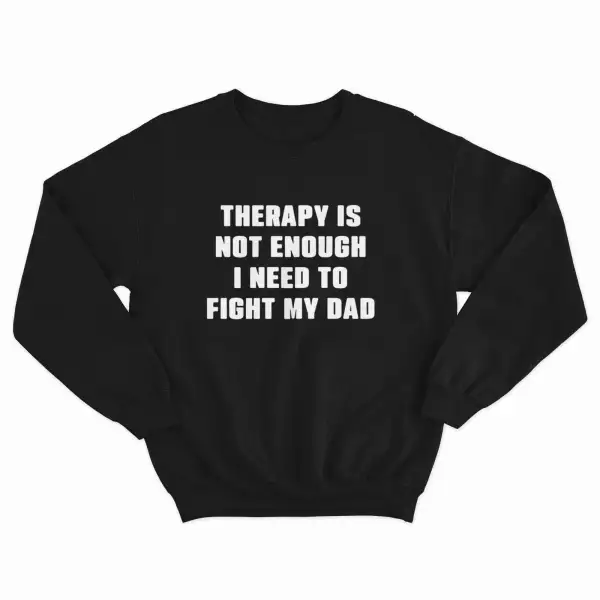 Dad Joke Fleece Crewneck
