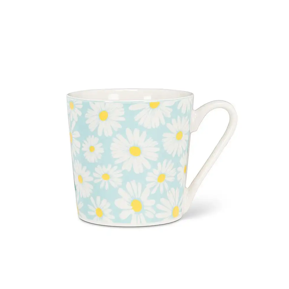 Daisy Print Bone China Mug