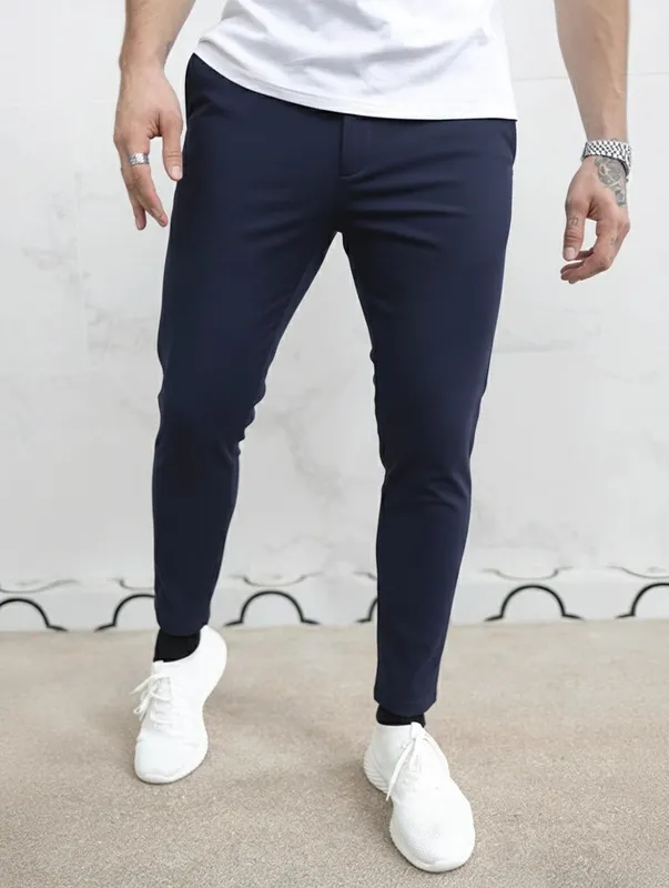 Navy Blue Coordinated Two Piece Set