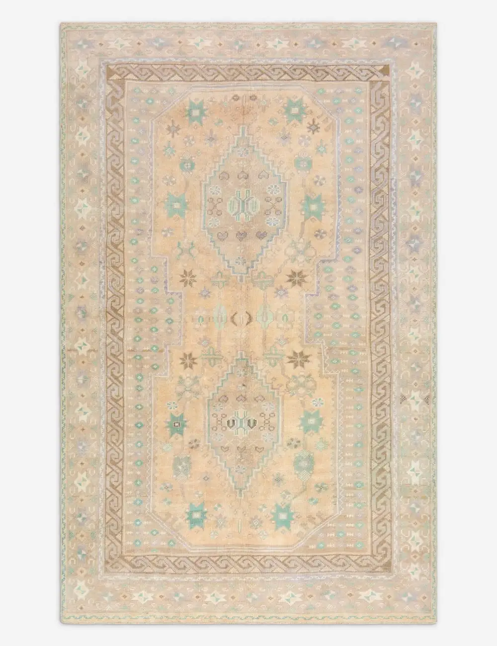 Handcrafted Rich Turkish Inspired Hand Knotted Wool Area Rug