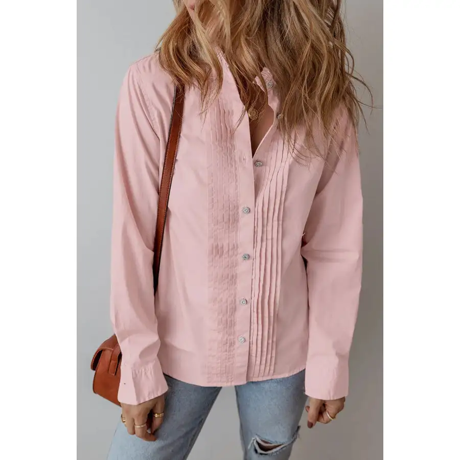 Easygoing Button Up Long Sleeve Shirt