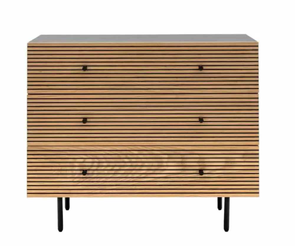 Contemporary Oak Drawer Chest
