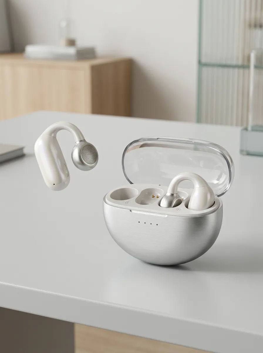 Iridescent Open-Ear Wireless Earphones