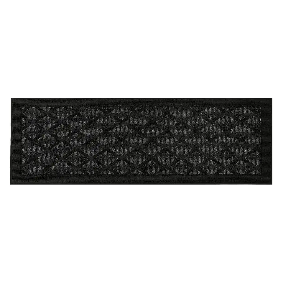 Diamond Pattern Door Runner Rug