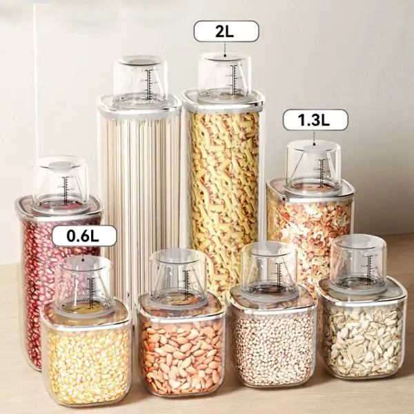 Checked Fridge Pan Kitchen Storage Organizer