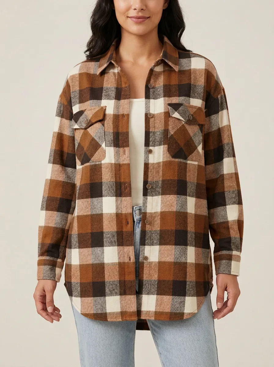 Plaid Plaid Long-Sleeve Shirt