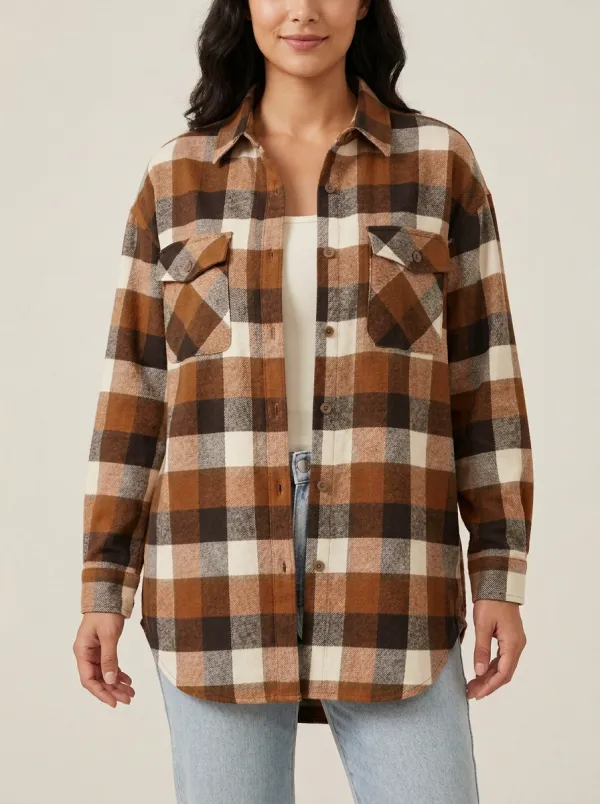 Plaid Plaid Long-Sleeve Shirt