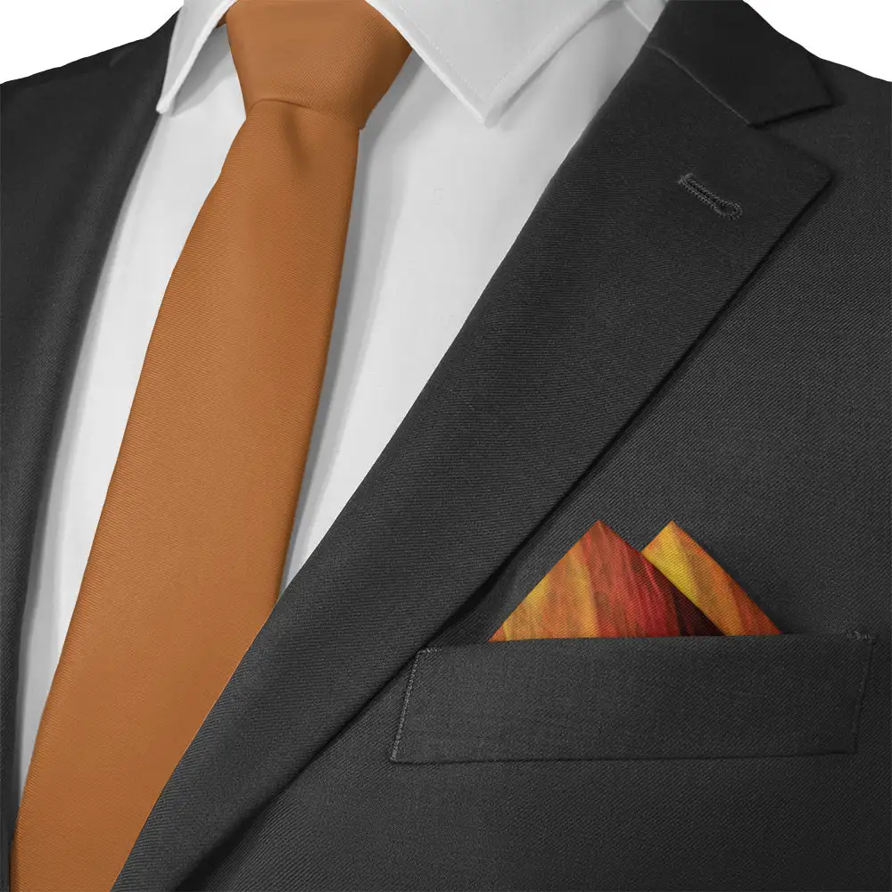 Refined Stylish Space Motif Pocket Square