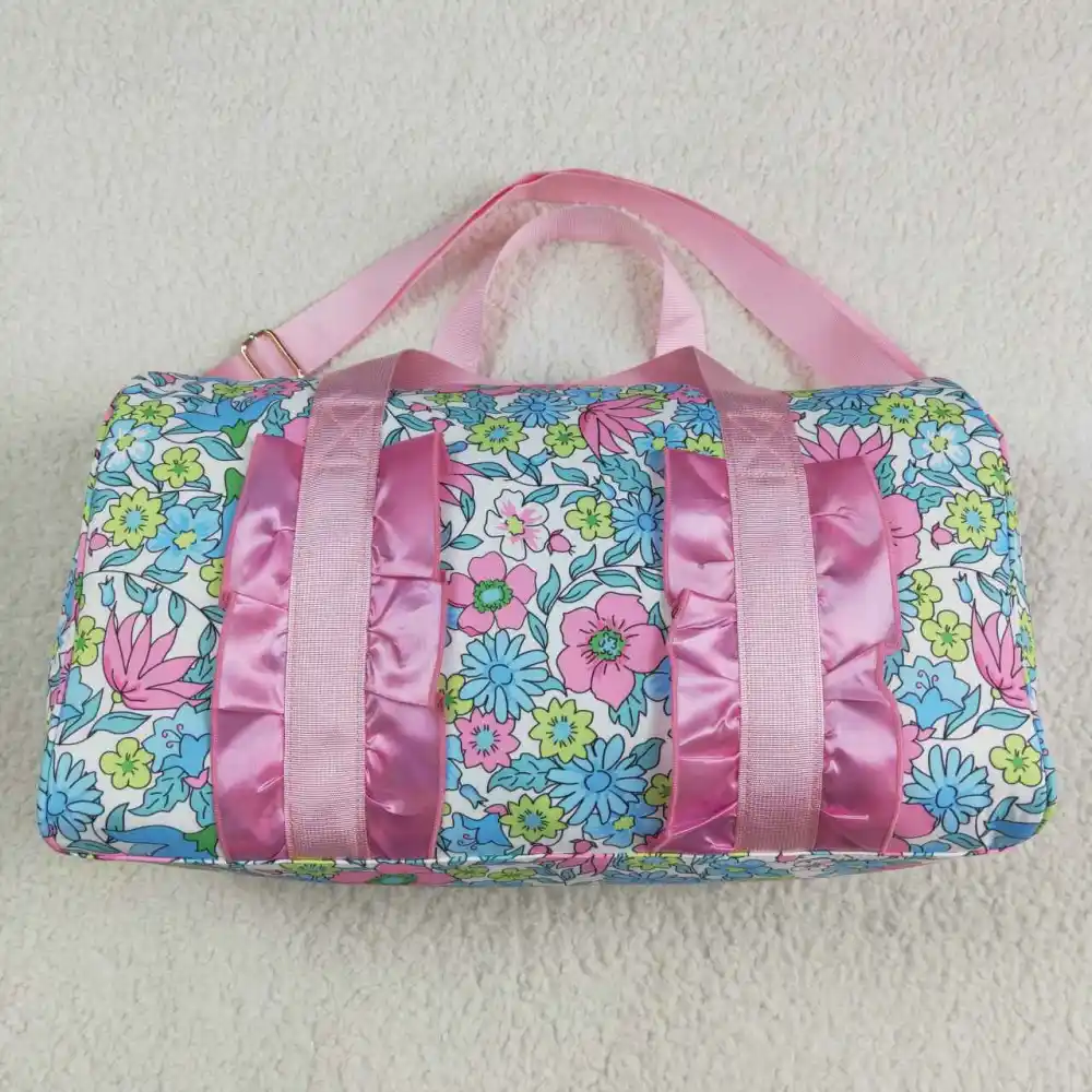 Floral Flower Travel Duffel
