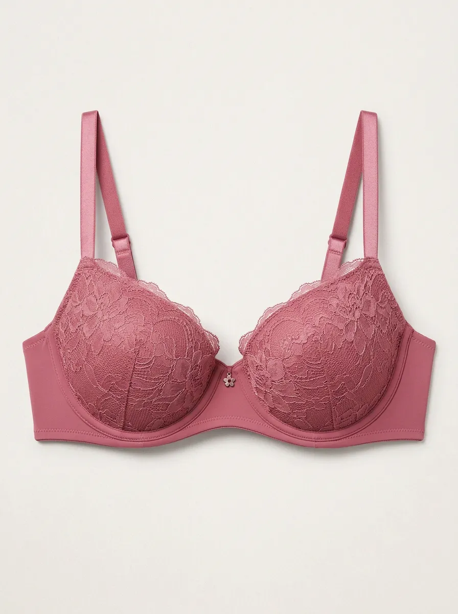 Everyday Underwire Lace Floral Refined Look Women's Bra