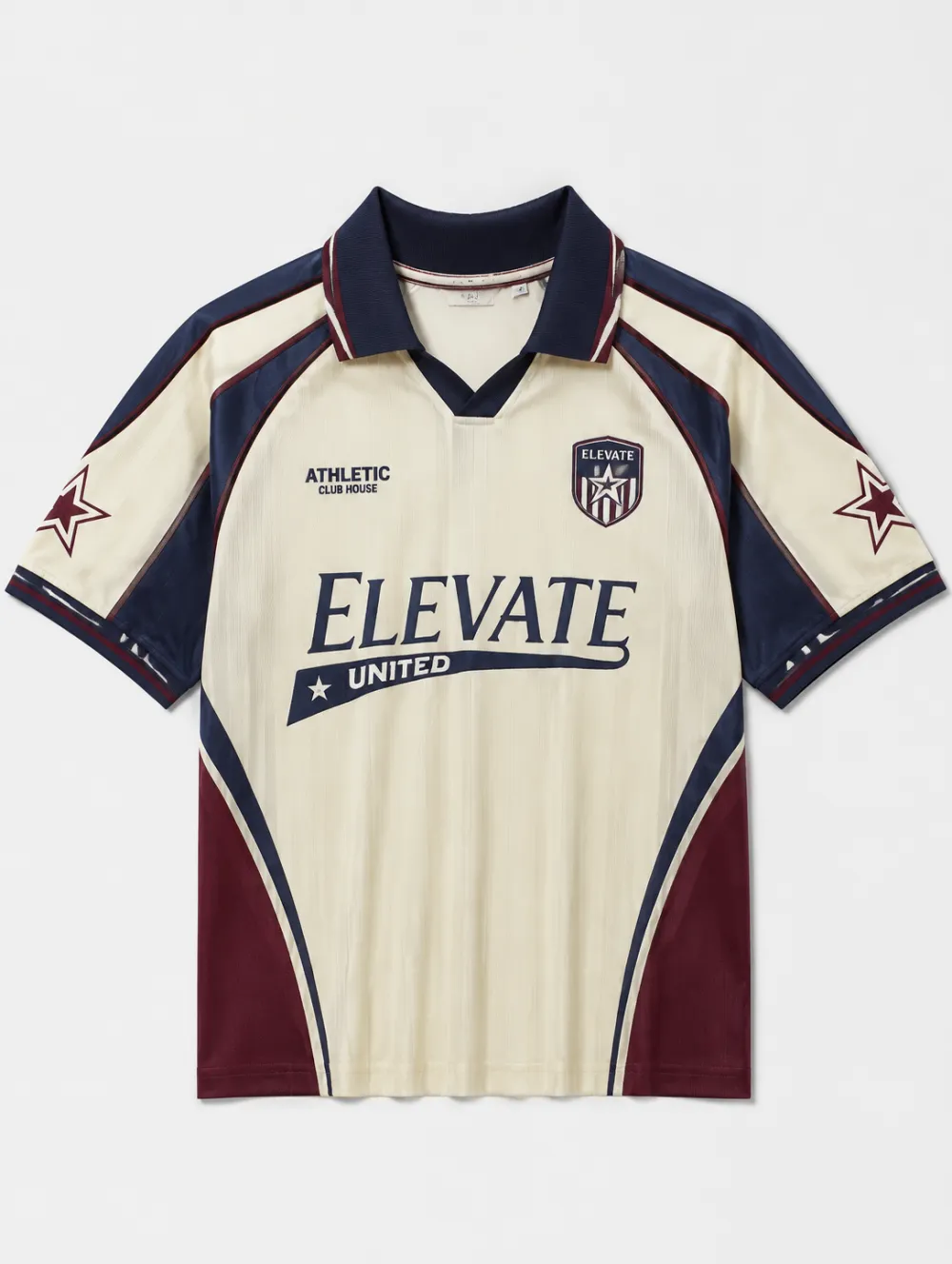 Unisex Athletic Club House Elevate United Star Printed Polo Shirt