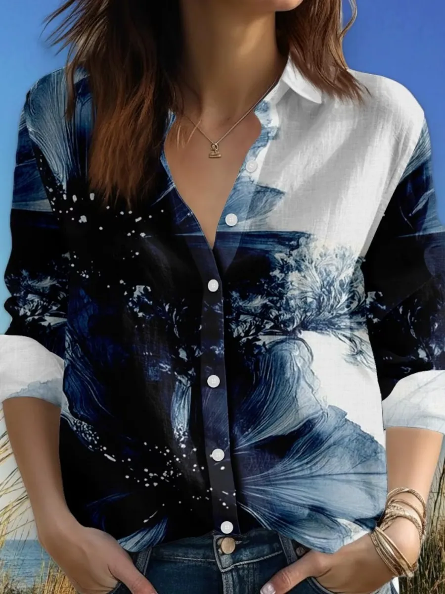 Abstract Watercolor Shirt