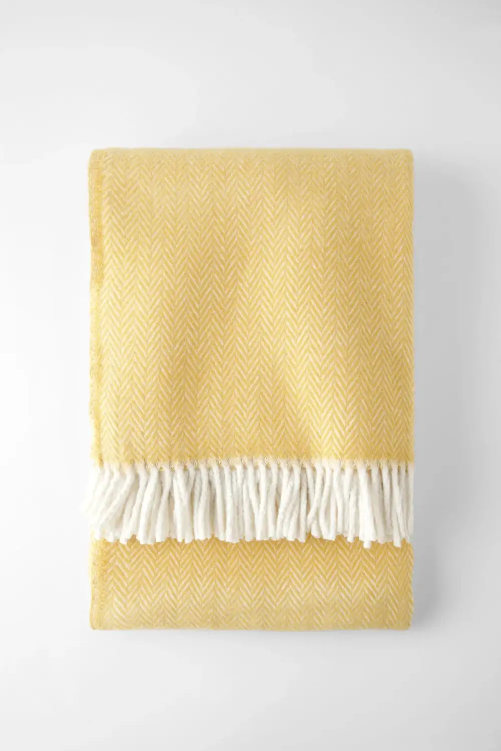 Textured Cotton Blend Throw