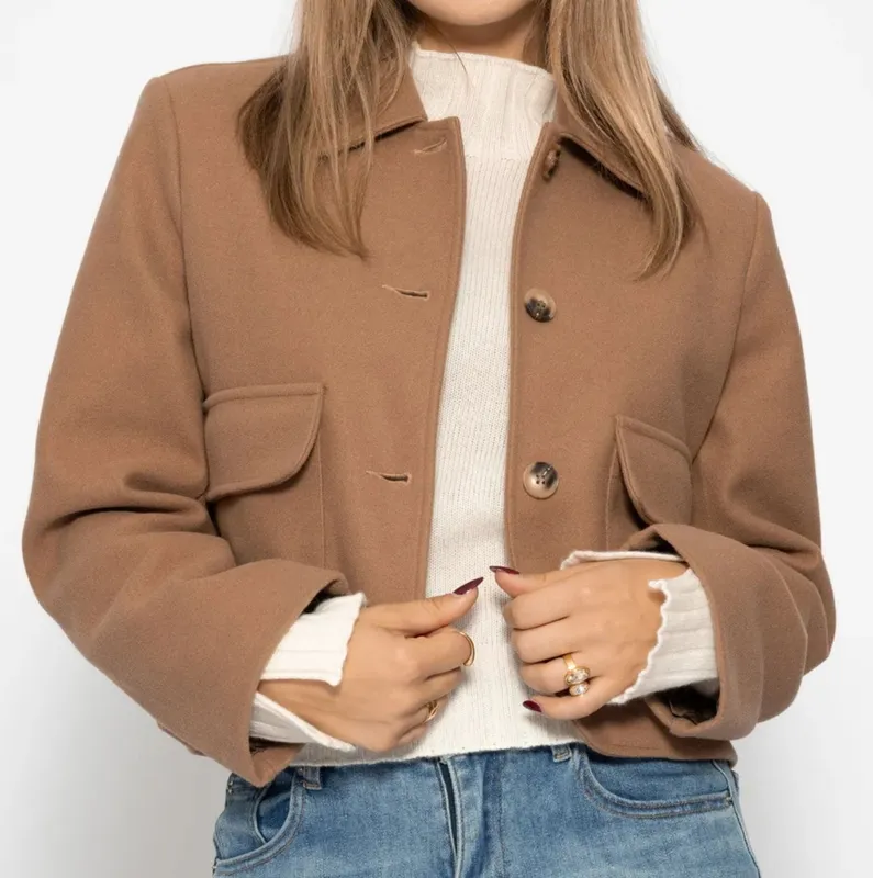 Camel Pocket Everyday Jacket